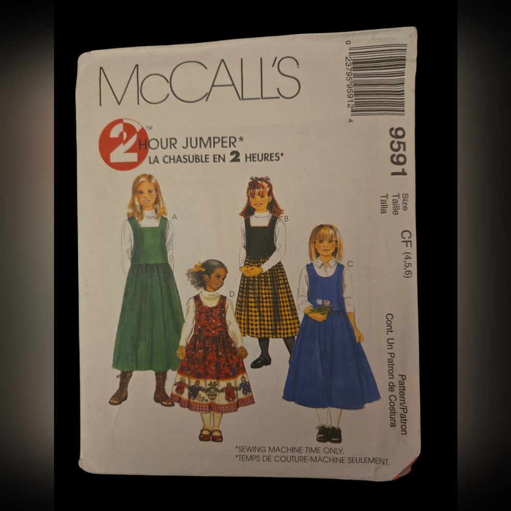 McCall's Kids Dress Pattern